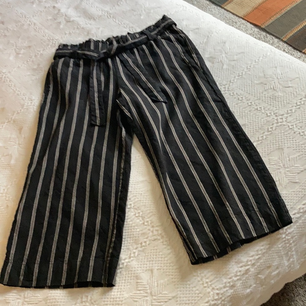 J Jill Linen Capris (Petite)